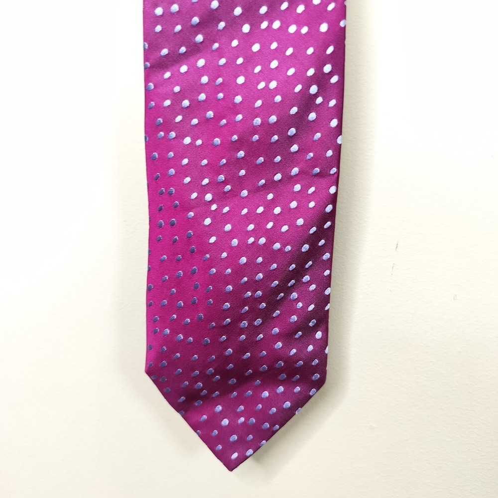 Richard James Savile Row Silk Tie Geometric 57" x 3.5" Necktie Made in England